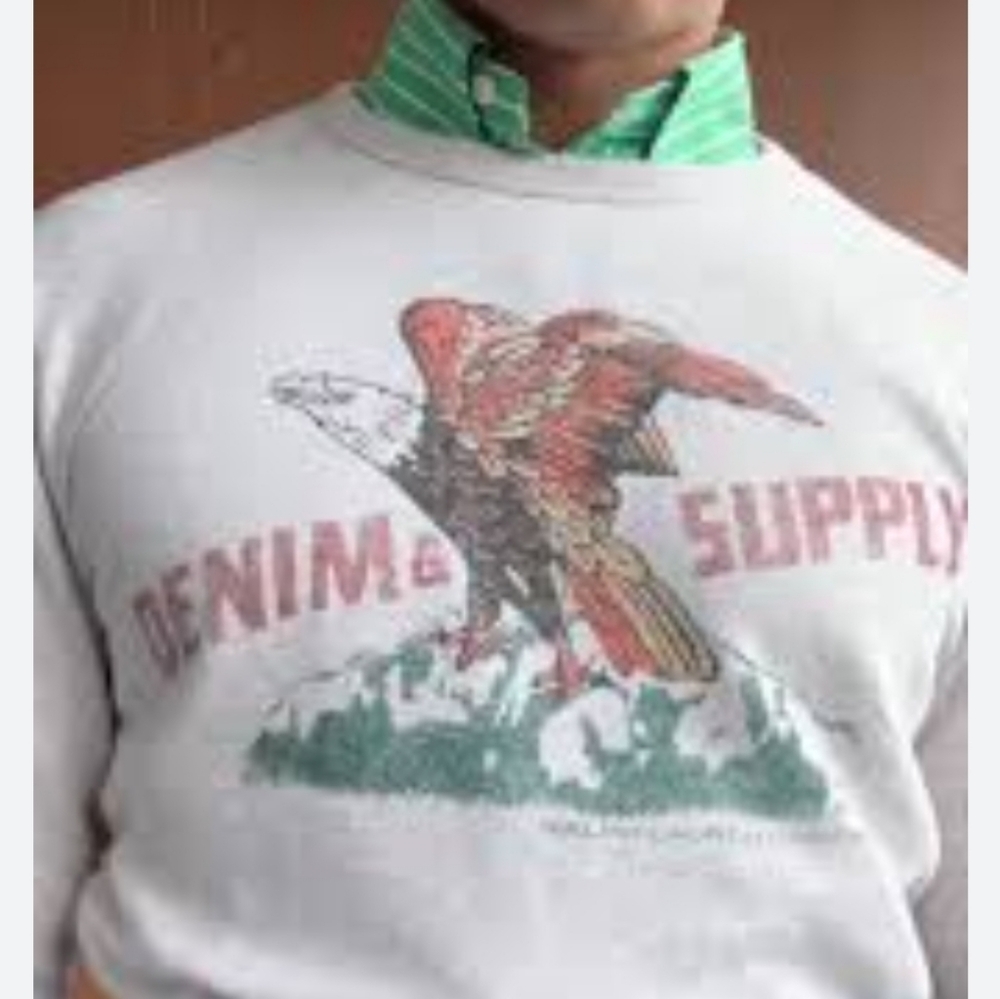 Vintage Denim And Supply Ralph Lauren Eagle Sweatshirt